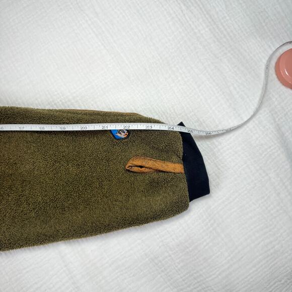 KUHL Alpenwurx Fleece Jacket Olive Green Outdoor Men's Large Canada Gorpcore - Picture 16 of 16